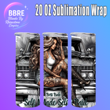 Cheeky Girl 20 OZ Sublimation Transfer