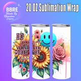 Cheeky Girl 20 OZ Sublimation Transfer