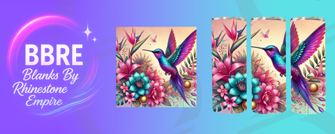 Hummingbird 20 OZ Sublimation Print