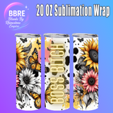 Cheeky Girl 20 OZ Sublimation Transfer