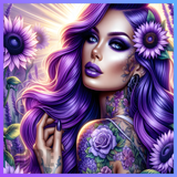 Tattoo Girl 20 OZ Wrap