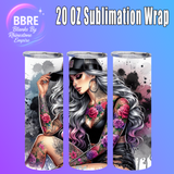 Sassy Girl 20 OZ Sublimation Transfer
