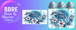 Dolphin 24 OZ Sublimation Water Bottle Wrap