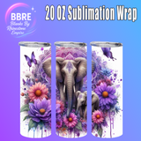 Elephant 20 OZ Sublimation Transfer