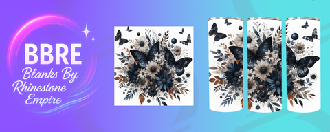 Butterfly 20 OZ Sublimation Print