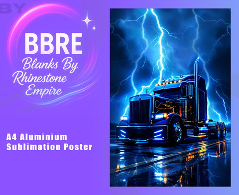 Truck Sublimation Poster Horizontal