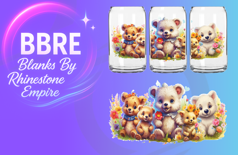 Teddy Bear UV-DTF Transfer