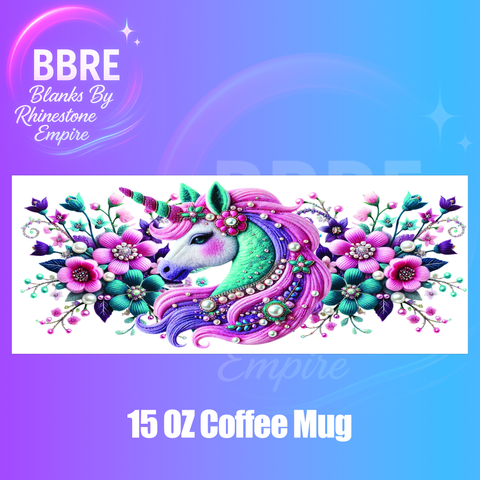 Unicorn 15 OZ Cup Wrap