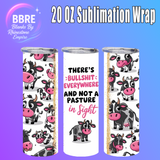 Sarcastic 20 OZ Sublimation Transfer