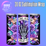 Cheeky 20 OZ Sublimation Transfer