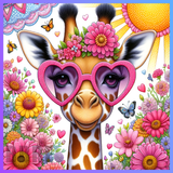 Cute Girraffe 20 OZ Wrap