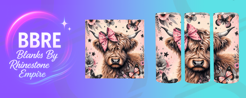 Cow 20 OZ Sublimation Print