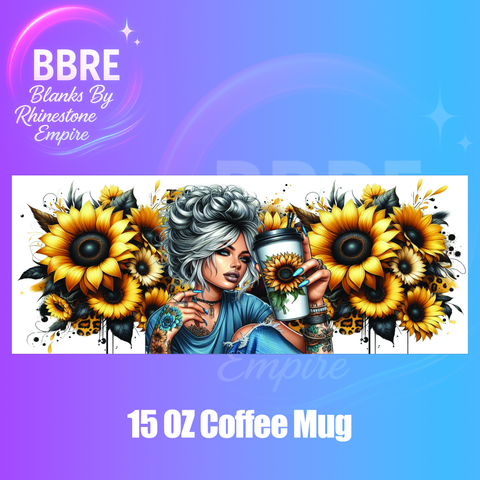 Floral 15 OZ Cup Wrap