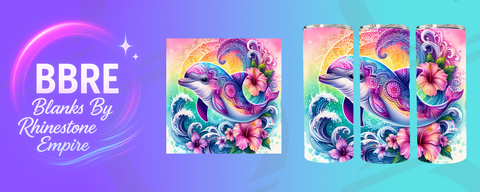 Dolphin 15 OZ Sublimation Print