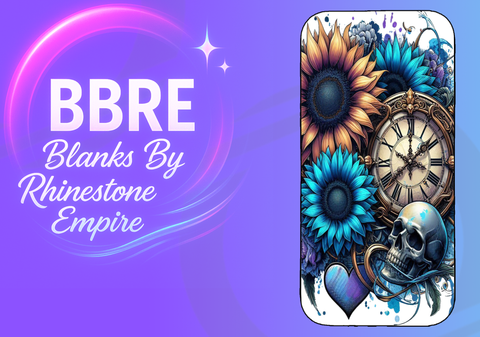 Skull Sublimation Phone Wrap