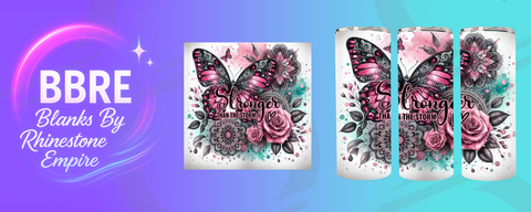 Butterfly 15 OZ Sublimation Print