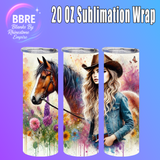 Cheeky 20 OZ Sublimation Transfer