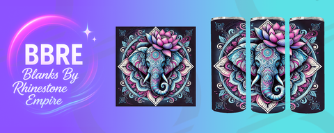 Elephant 15 OZ Sublimation Print
