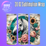 Cheeky 20 OZ Sublimation Transfer