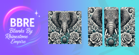 Elephant 15 OZ Sublimation Print