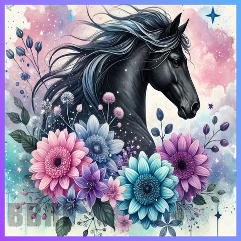 Sunflower Horse 20 OZ Wrap