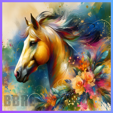 Horse Riding 20 OZ Wrap