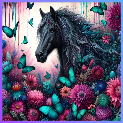 Sunflower Horse 20 OZ Wrap