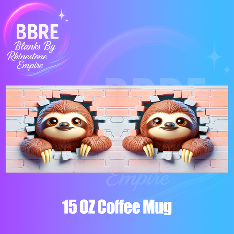 Cute Animal 15 OZ Cup Wrap
