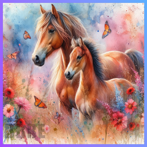 Sunflower Horse 20 OZ Wrap