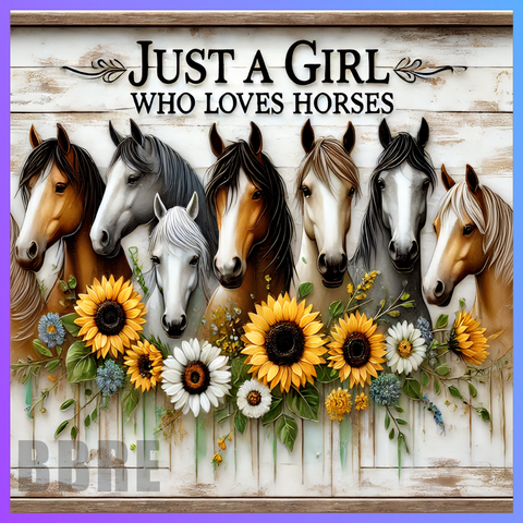 Colorful Horse 20 OZ Wrap