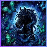 Colorful Horse 20 OZ Wrap