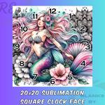 Mermaid, Floral