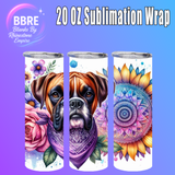 Dog 20 OZ Sublimation Transfer
