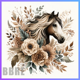 Colorful Horse 20 OZ Wrap