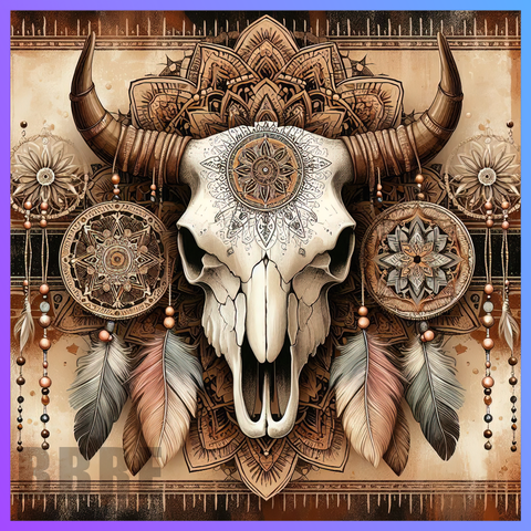 Floral Horse 20 OZ Wrap