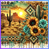 Floral Horse 20 OZ Wrap