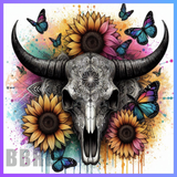 Floral Horse 20 OZ Wrap