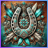 Colorful Horse 20 OZ Wrap