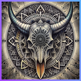 Floral Horse 20 OZ Wrap