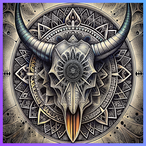 Floral Horse 20 OZ Wrap