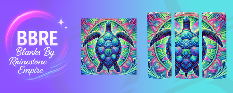 Turtle 20 OZ Sublimation Print
