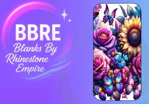 Floral Sublimation Phone Wrap