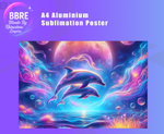 Dolphin Sublimation Poster Horizontal