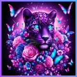 Purple Panther 20 OZ Wrap