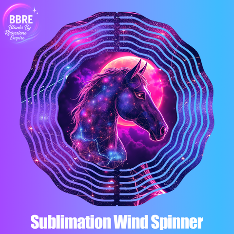 Horse Sublimation Wind Spinners