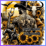 Colorful Horse 20 OZ Wrap