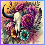 Colorful Horse 20 OZ Wrap