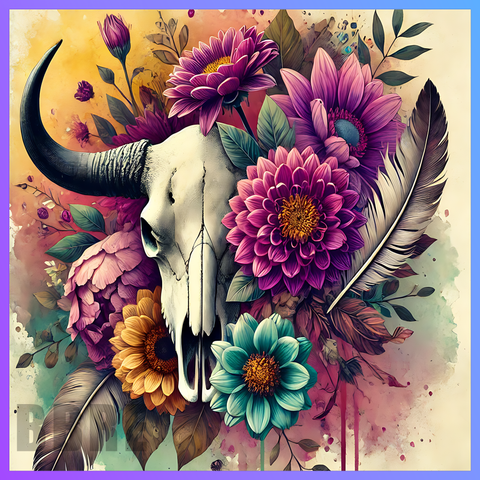 Colorful Horse 20 OZ Wrap