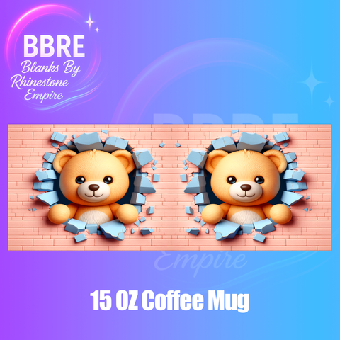 Cute Animal 15 OZ Cup Wrap