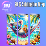 Koala 20 OZ Sublimation Transfer